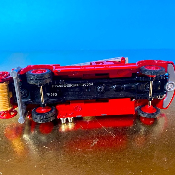 MATCHBOX 2000 FIRE ENGINE LADDER TRUCK 1932 MERCEDES BENZ L5 METAL DIE CAST 5” - Picture 8 of 8